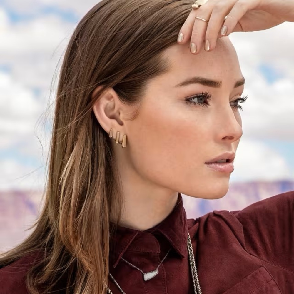Kendra Scott Rose Gold Ear Climbers